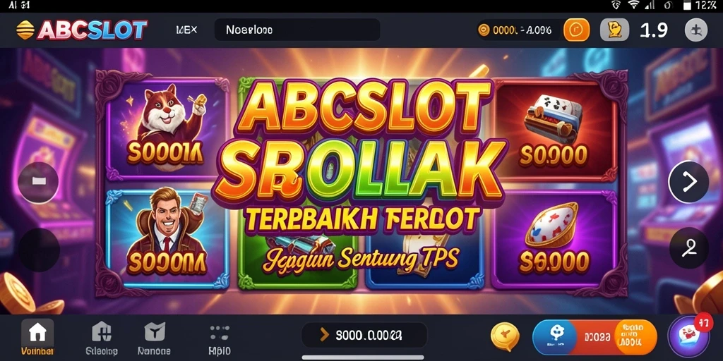 Tangkapan layar menampilkan gameplay seru dan grafis menawan di ABCSLOT.
