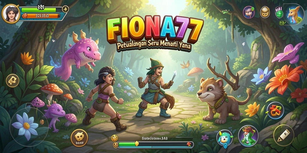 Tampilan gameplay FIONA77 yang menarik dan menantang.