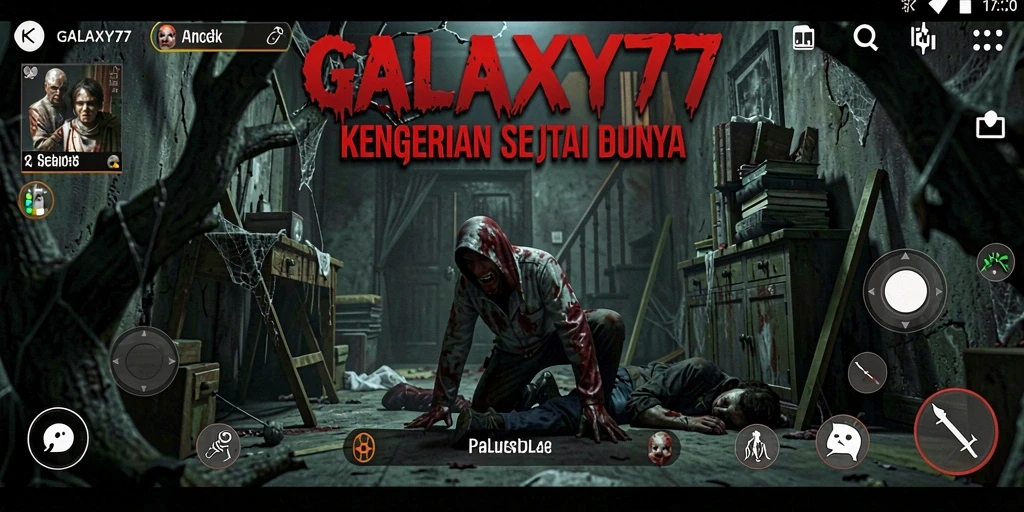 Tangkap momen mencekam dalam gameplay horor di GALAXY77.
