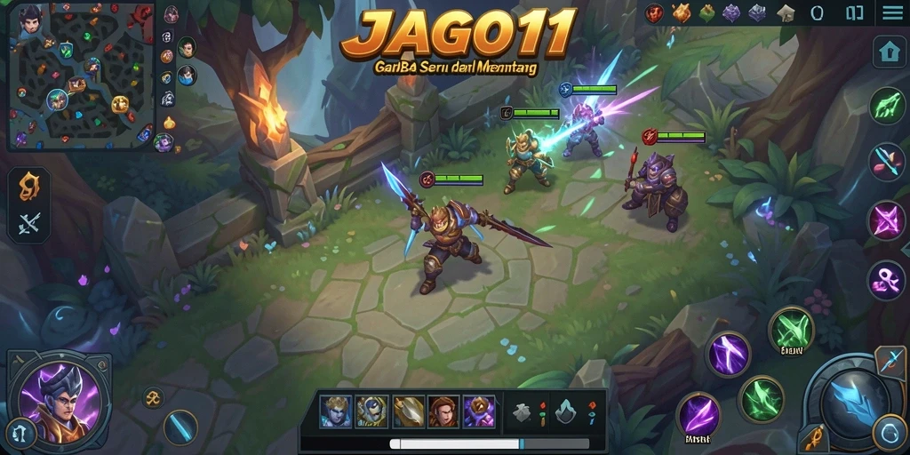 Gameplay seru dan grafis memukau di JAGO11.