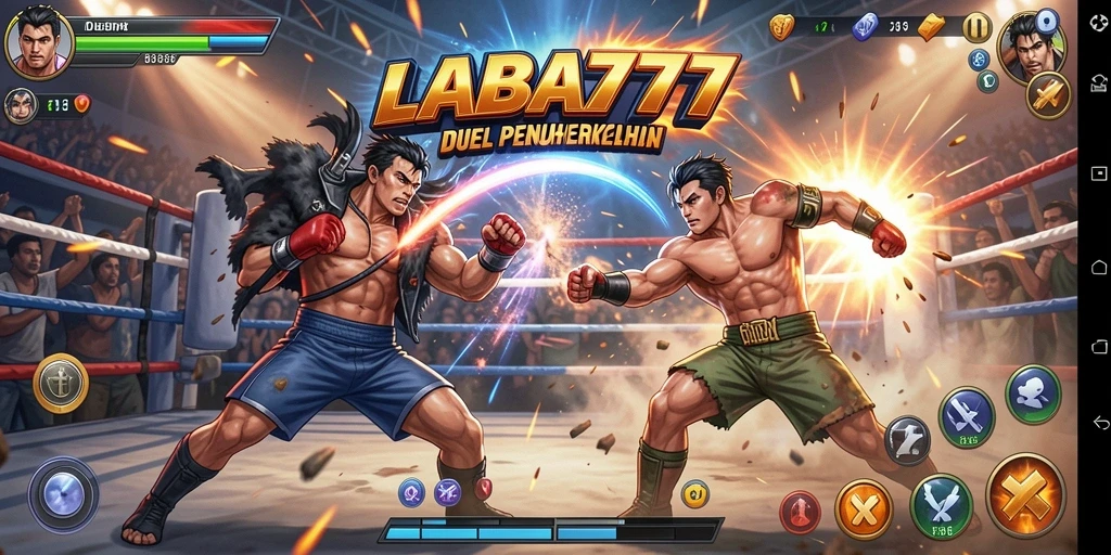Gameplay seru LABA777 dengan aksi pertarungan memukau.